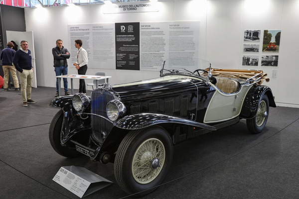 Fiat 525 SS (1929) - mit 3,8-Liter-Motor 120 km/h schnell - 42. Auto e Moto d'Epoca 2025