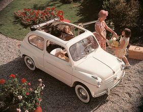 Fiat 600 (1956) - genügend Transporkapazität