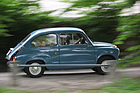 Fiat 600 (1962) - bei der Abreise - Concours d'Elégance Suisse "spéciale" 2021 in Coppet