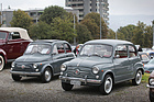 Bild: Fiat 600 (1964) - neben seinem kleinen Bruder Fiat 500 - Albisgütli Classics - Cars & Bikes August 2021