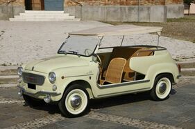 Fiat 600/750 Jolly par Ghia (1963) - angeboten als Lot 212 an der Artcurial Monaco Versteigerung am 19. Juli 2021