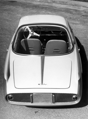 Fiat 600/750 Sport Coupé Vignale (1956) - imposante Heckansicht