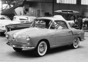 Fiat 600 Coupé Boano (1955) - bereits mit Panorama-Windschutzscheibe - Genfer Automobilsalon 1955