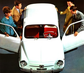 Fiat 600 D (1966) - Platz für vier Personen (1966)