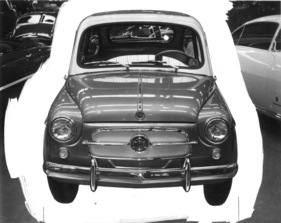 Fiat 600 Ghia (1955) - Spezialkarosserie von Ghia Turin - Genfer Automobilsalon 1955