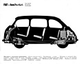 Fiat 600 Multipla (1956) - Querschnitt durch den Sechssitzer