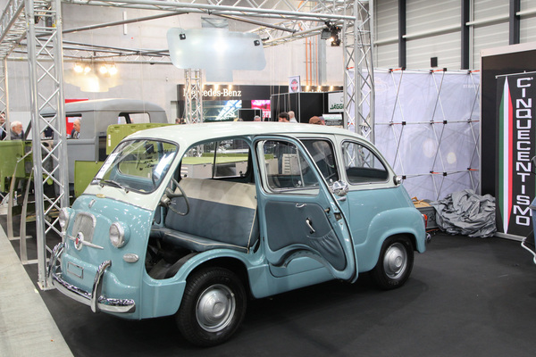 Fiat 600 Multipla (1956) - aus erster Hand, original mit sechs Sitzen, angeboten für CHF 42'500 - Swiss Classic World Luzern 2019