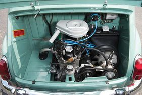 Fiat 600 Multipla (1957) - 633 cm3 Hubraum und knapp über 20 PS