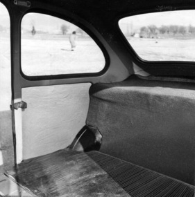 Fiat 600 Multipla (1957) - viel Gepäckraum bei heruntergeklappter Sitzbank