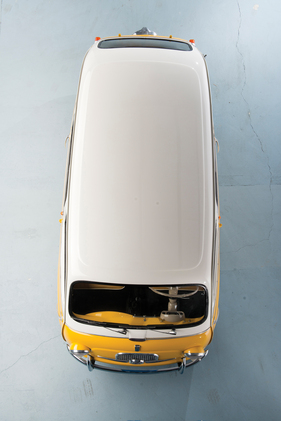 Fiat 600 Multipla (1960) - kein Ei, aber nicht weit davon weg - durch RM Auction anlässlich der Bruce Weiner Versteigerung im Jahr 2013 als Lot 283 verkauft