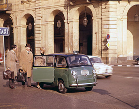 Fiat 600 Multipla D Taxi (1962) - viel Platz auf wenig Grundfläche, auch für Taxis ideal