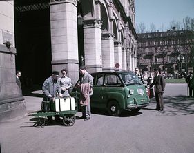 Fiat 600 Multipla Taxi (1956) - dank viel Platz perfekt als Taxi geeignet