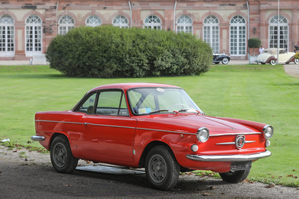 Fiat 600 Vignale Coupé (1963) - 750 cm3, 39 PS, 135 km/h - 19. ASC Classic-Gala Schwetzingen 2023