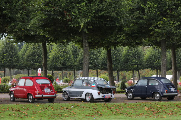 Fiat 600 und der darauf aufbauende Abarth 1000 TC - 21. Classic-Gala Schwetzingen 2025