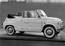 Fiat 600 - von Francis Lombardi in ein hübsches Cabrio umgebaut - Genfer Autosmobilsalon 1959