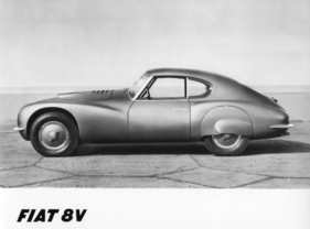 Fiat 8 V (1952) - Seitenansicht eines frühen Otto Vu
