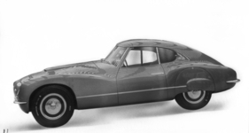 Fiat 8 V (1952) - der ausgestellte Wagen am Turiner Autosalon 1952, retouchiert