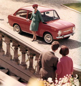 Fiat 850 (1965) - Werbefotografie von Fiat