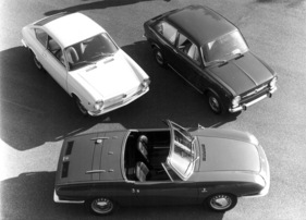 Fiat 850 (1966) - Fiat-850-Familie mit Spider, Coupé und Limousine