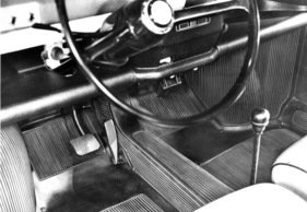 Fiat 850 (1966) - mit automatisierter Kupplung, übernommen von Simca - Genfer Autosalon 1966