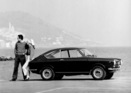 Fiat 850 Coupé (1965) - am Strand - Werbeabbildung