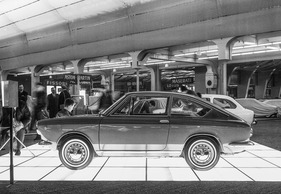 Fiat 850 Coupé (1965) - das neue hübsche Heckmotor-Coupé - Genfer Automobilsalon 1965