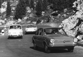 Fiat 850 Coupé (1967) - Bergfahrt der drei Geschwister - Coupé, Berlina und Spider (1967)