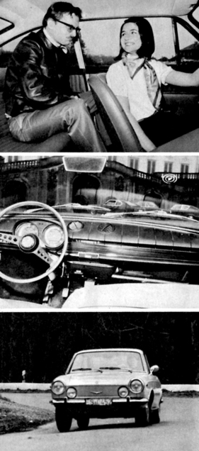 Fiat 850 Coupé (1969) - Interieur und Fahreindrücke