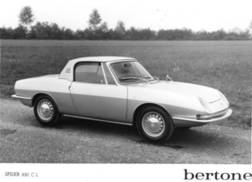 Fiat 850 Spider (1967) - mit Hardtop, von Bertone
