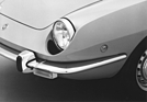 Fiat 850 Spider (1968) - Scheinwerfer ohne Abdeckung