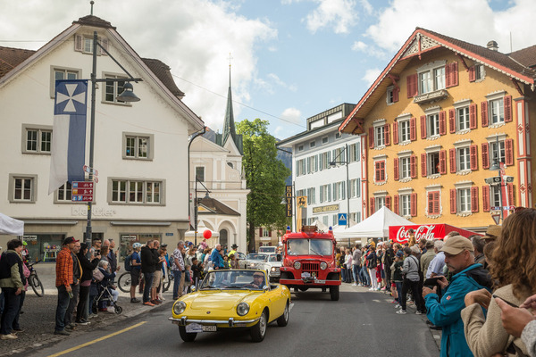 Fiat 850 Spider (1969) - classic car in Obwalden 2024