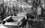 Fiat 850 Spider (1970) - Produktion - Montage des Spider bei Bertone