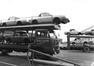 Fiat 850 Spider (1971) - beim Verladen bei Bertone
