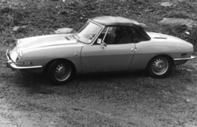 Fiat 850 Spider (1972) - mit aufgesetztem Dach