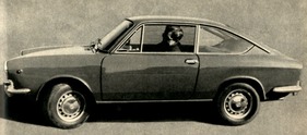 Fiat 850 Sport (1968) - das Coupé in der Hand des Testfahrers