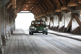 Fiat 850 Sport Coupé (1971) - am Treffen italienischer Oldtimerautos Italiauto 2013