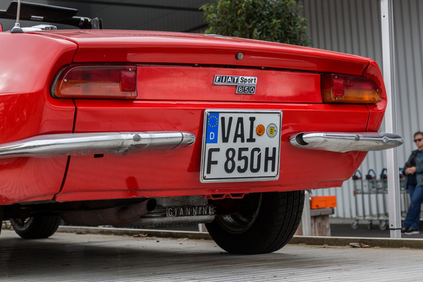 Fiat 850 Sport Spider – mit Ölwanne von Giannini – Retro-Saisonabschluss 2024