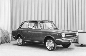 Fiat 850 Vignale (1965) - auf Basis des 850 entstandene Sonderkarosserie - Genfer Automobilsalon 1965