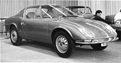 Fiat 850 Vignale Coupé (1965) - auf der Basis des neuen 850 gebaut, sehr aerodynamisch wirkende Variante - Genfer Automobilsalon 1965