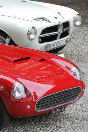 Fiat 8V Berlinetta Vignale (1954) - am Concorso d'Eleganza Villa d'Este 2015 in der Klasse E "Gentlemen's Racers"