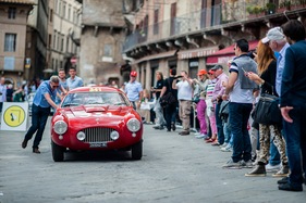 Fiat 8V Berlinetta Zagato (1955) - an der Mille Miglia 2014