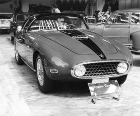 Fiat 8V 'Demon Rouge', Vignale (1955) - ausgestellt am Turiner Autosalon 1955