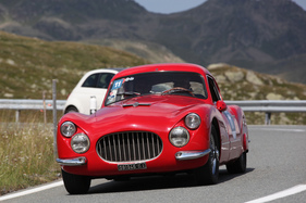 Fiat 8V Rapi (1954) - bei der Überquerung des Flüelapasses an der Passione Engadina 2019