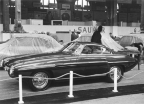 Fiat 8V Supersonic Ghia (1953) - ausgestellt in Paris im Jahr 1953