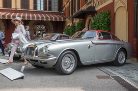 Auch dieser Fiat 8V wurde bei Vignale karossiert - die Linien ähnelt dem Fina Sport Coupés stark