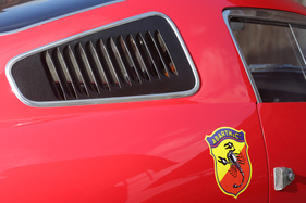 Fiat-Abarth 1000 Bialbero (1960) - eine Eigenheit der drei Prototypen waren diese Luftauslassgitter statt der hinteren Seitenscheiben