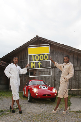 Fiat-Abarth 1000 Bialbero (1960) - nahm zweimal in Le Mans teil und wurde zur Feier des 1000. Tages von Zwischengas in Szene gesetzt