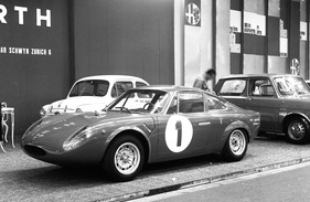Fiat-Abarth 1000 Bialbero (1964) - auf der Sportwagenausstellung von Zürich