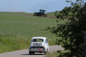 Fiat-Abarth 1000 TC (1962) - an der OCC Jungfrau-Rallye 2016