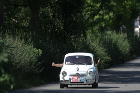 Fiat-Abarth 1000 TC (1962) - an der OCC Jungfrau-Rallye 2016